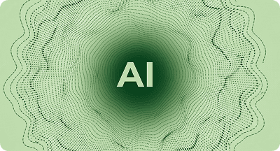 Imagen futurista de AI