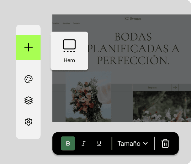 GIF animado de como crear un website