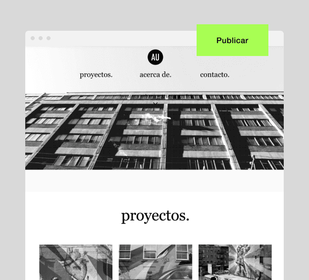 Ilustración del paso Publica.